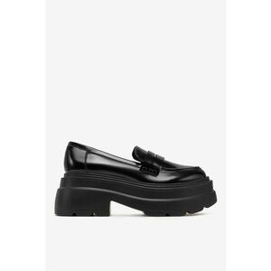 Mocasini Sintetic - Negru - imagine
