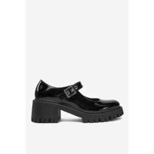 Mocasini Sintetic - Negru - imagine