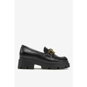 Mocasini Sintetic - Negru - imagine