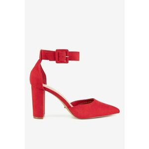Pantofi dama 5903698763309 - Textil - Rosu imagine