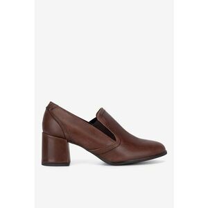 Pantofi dama 5905588857174 - Piele naturala - Maro imagine