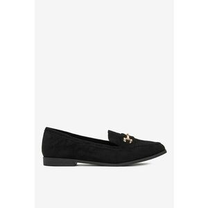 Mocasini Material Textil - Culoare Negru imagine