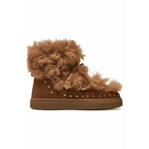 Ghete dama 304363092 - Piele naturala - Maro imagine