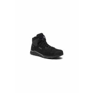 Bocanci trekking barbati 301063629 - Piele naturala - Negru imagine