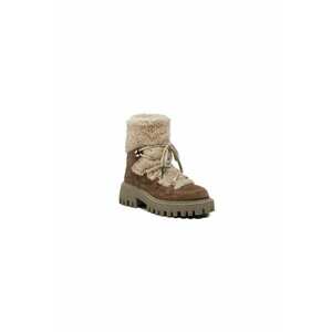 Ghete dama 302633418 - Piele naturala - Bej imagine