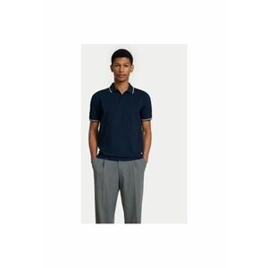 Tricou barbati - 304705083 - Bumbac organic - L INTL - Albastru imagine