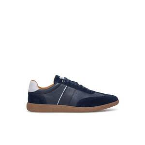 Tenisi barbati - 590558836823640 - Piele naturala - Bleumarin imagine