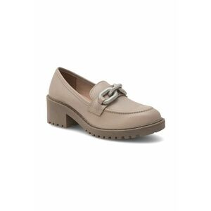 Pantofi dama - Piele naturala - Bej imagine
