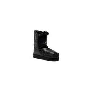 Ghete dama 207807907 - Piele naturala - 37 EU - Negru imagine