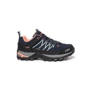 Bocanci trekking dama 206359520 - Piele naturala - 37 EU - Albastru imagine