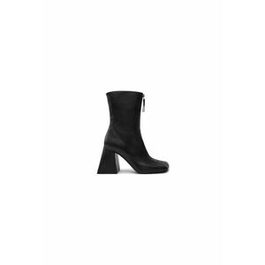 Ghete dama Vic Matie - 304455704 - Piele naturala - Negru imagine
