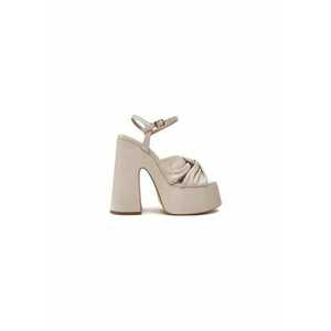 Sandale dama Vic Matie - 303969301 - Piele naturala - Bej imagine