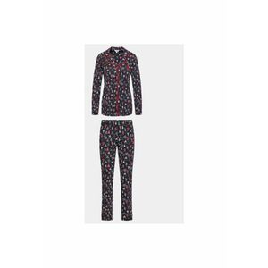 Pijama dama - 303154165 - Bumbac - L INTL - Albastru imagine