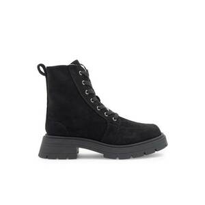 Botine dama - 590558818841436 - Piele ecologica - Negru imagine