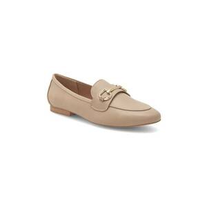 Mocasini dama - 377276 - Piele ecologica - Bej imagine