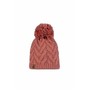 Caciula tricotata fleece band - culoare caryn rosu - pentru adulti - marime universala imagine