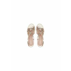 Sandale dama 304626166 - Piele naturala - Auriu imagine