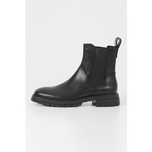 Ghete Chelsea inalte de piele imagine