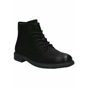 Ghete barbati - casual - negru - piele intoarsa imagine