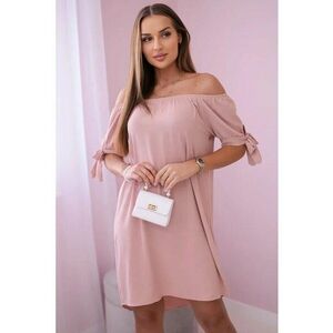 Rochie cu maneci cu snur - imagine
