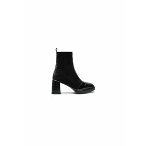 Ghete dama 304400650 - Piele naturala - 39 EU - Negru imagine