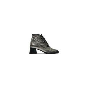 Ghete dama 304400469 - Piele naturala - Argintiu imagine