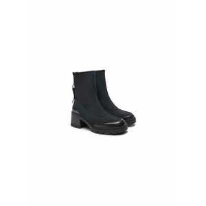 Ghete dama 304400766 - Piele naturala - Gri imagine