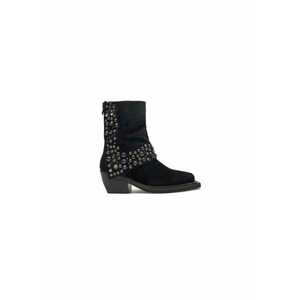 Ghete dama 304523762 - Piele naturala - 39 EU - Negru imagine