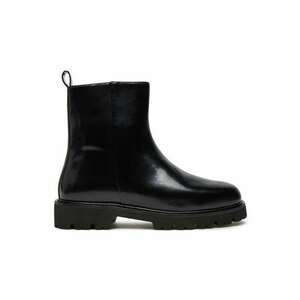 Ghete dama 304336249 - Piele naturala - Negru imagine