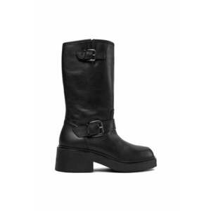 Ghete dama 303222208 - Piele naturala - 41 EU - Negru imagine