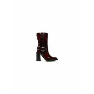 Ghete dama 304418433 - Piele naturala - 39 EU - Rosu imagine