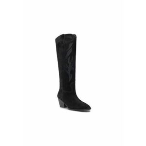 Cizme dama 14297-C - Piele naturala - Negru - imagine