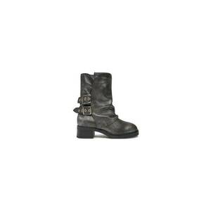 Ghete dama 304364976 - Piele naturala - Argintiu imagine
