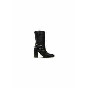 Ghete dama 304418464 - Piele naturala - Negru imagine