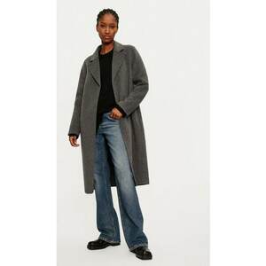 Palton dama - 304510878 - Lana/Poliester - M INTL - Gri imagine
