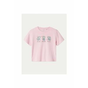 Tricou fete - 304731822 - Bumbac - Roz imagine