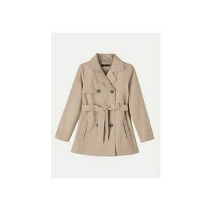 Trench fete - 304731631 - Poliester reciclat - Bej imagine