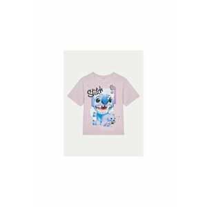 Tricou fete - 304719196 - Bumbac - 116 CM - Roz imagine