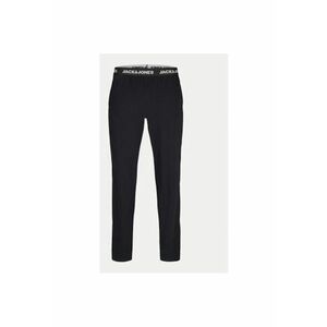 Pantaloni de pijama barbati - 304810466 - Bumbac/Poliester - Negru imagine
