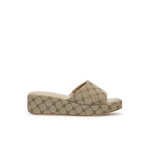 Sandale dama - 590558865090438 - Piele ecologica - Bej imagine