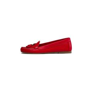 Mocasini dama - 317136 - Piele naturala - Rosu imagine