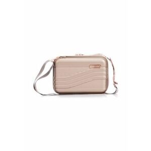 Geanta dama - material plastic - auriu imagine