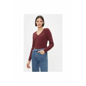 Pulover dama - 303284626 - Bumbac - XS INTL - Rosu imagine
