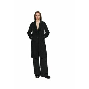 Palton dama 408029471265 - Lana/Poliester - Negru - imagine