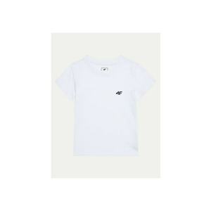 Tricou fete - 303943455 - Bumbac - Alb imagine
