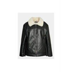 Geaca dama - 302990832 - Piele ecologica - Negru imagine