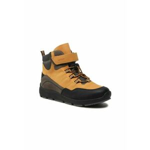Ghete copii - 590425 - Piele nabuc - Maro - imagine