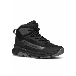 Ghete baieti J46LCA 0FU50 C0005 - Sintetic - Negru - imagine