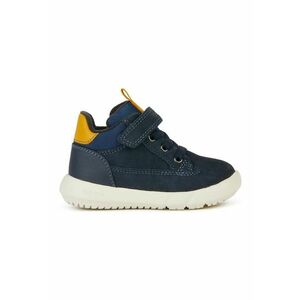 Ghete cu insertii de piele intoarsa si velcro imagine