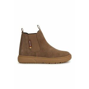 Ghete Chelsea de piele intoarsa cu segmente din material textil Theleven imagine